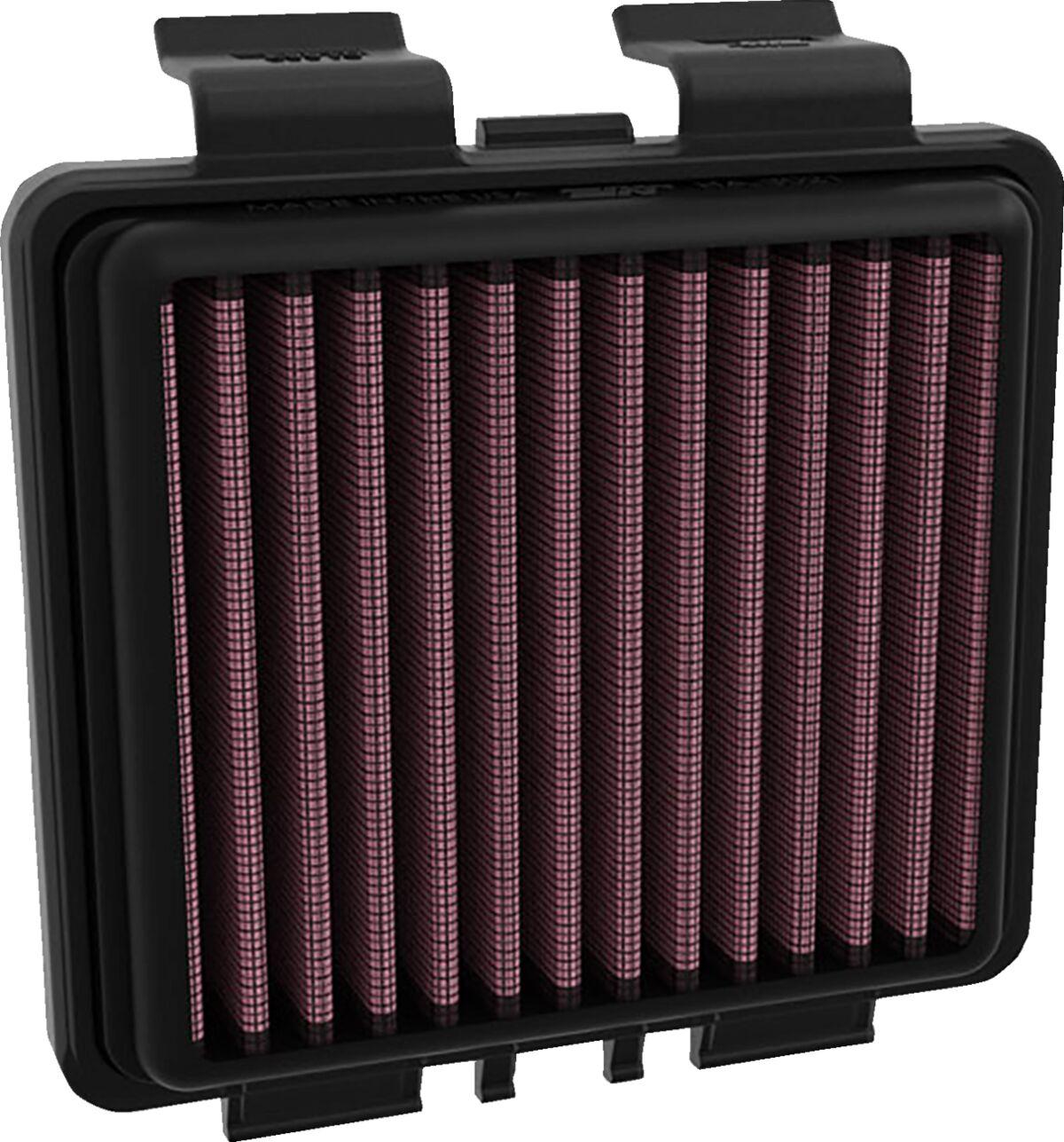 HA-3021 - K&N High Flow Air Filter For Honda CRF300L 2021-2024 - Black/Red