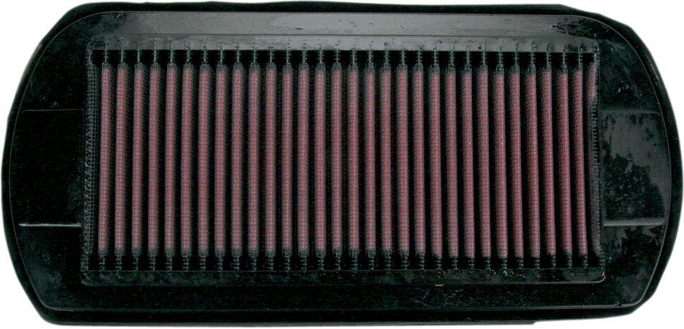 TB-9095 - K&N High Flow Air Filter For Triumph AdVentureR 900 1996-2001 - Black/Red