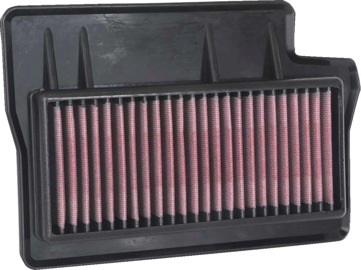 YA-9021 - K&N High Flow Air Filter For Yamaha MT-09 2021-2023 - Black/Red