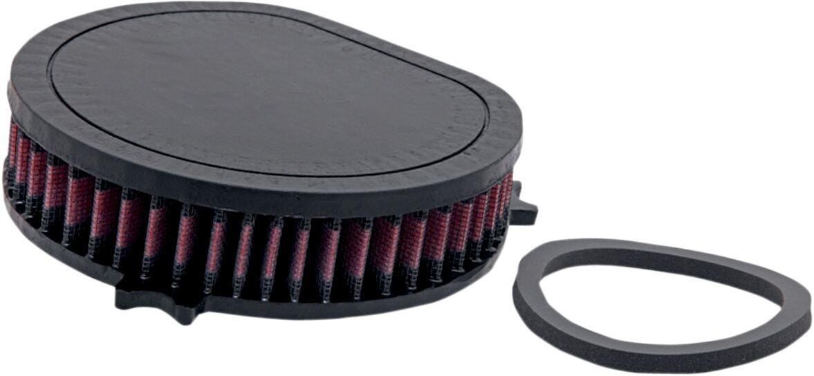 YA-1199 - K&N High Flow Air Filter For Yamaha XVS 1100 1999-2002 - Black/Red