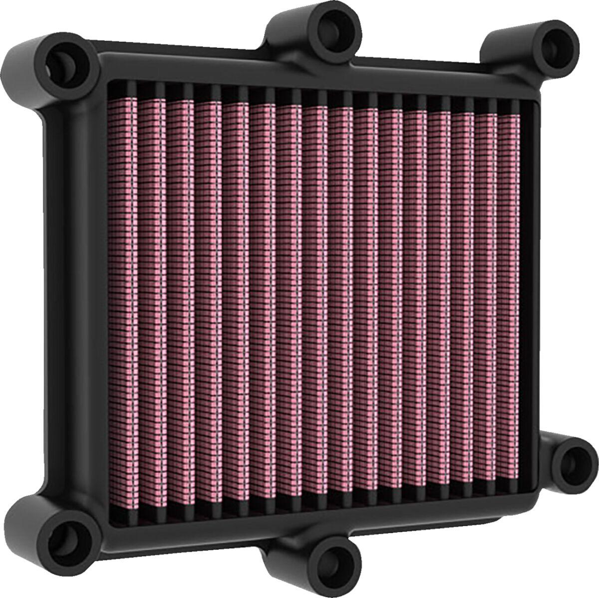 HA-1121 - K&N High Flow Air Filter For Honda CMX 1100 2021-2024 - Black/Red