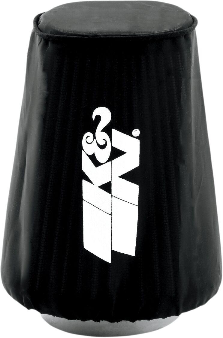 RC-3680DK - K&N Drycharger Air Filter Wrap For Harley Davidson FLD 1690 2012-2013 - Black/White
