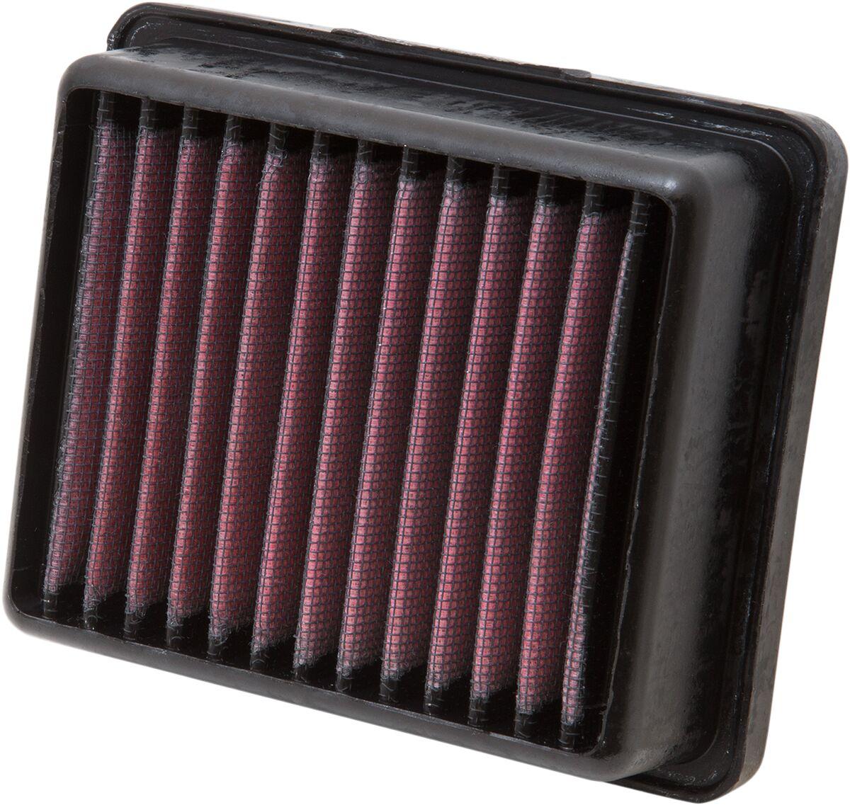 KT-1211 - K&N High Flow Air Filter For KTM Duke 125 2011-2012 - Black/Red