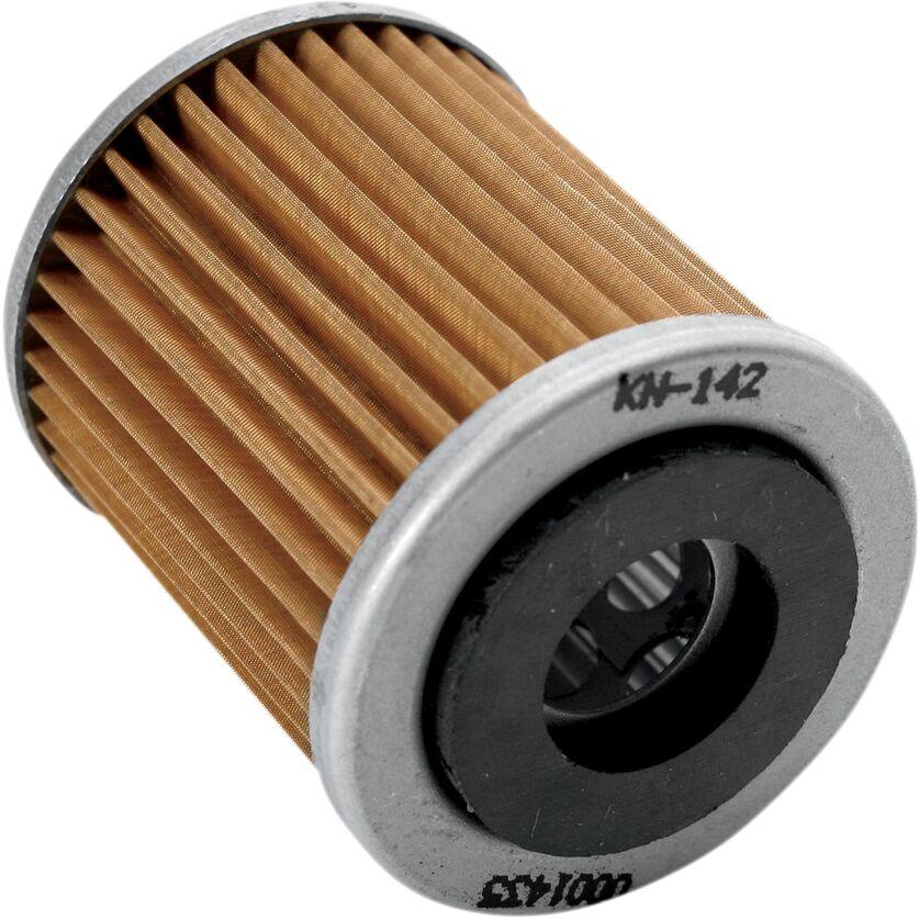 KN-142 - K&N Performance Oil Filter For TM EN 250F 2007 - Silver/Yellow