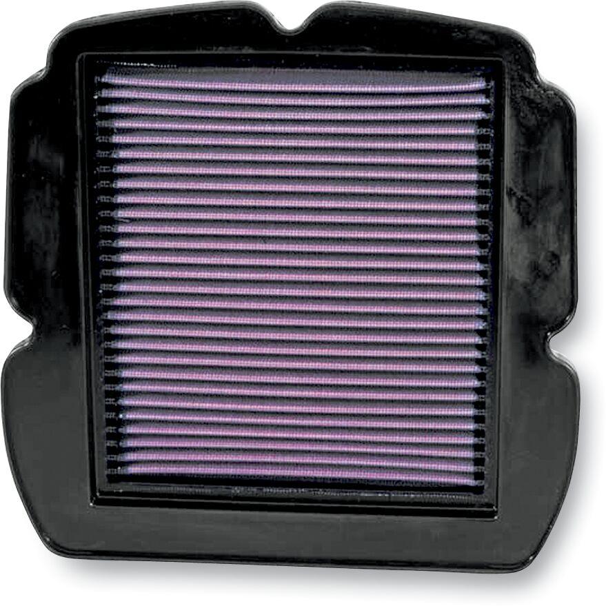 SU-6503 - K&N High Flow Air Filter For Cagiva RAPTOR 650 I.E. 2004-2007 - Black/Red