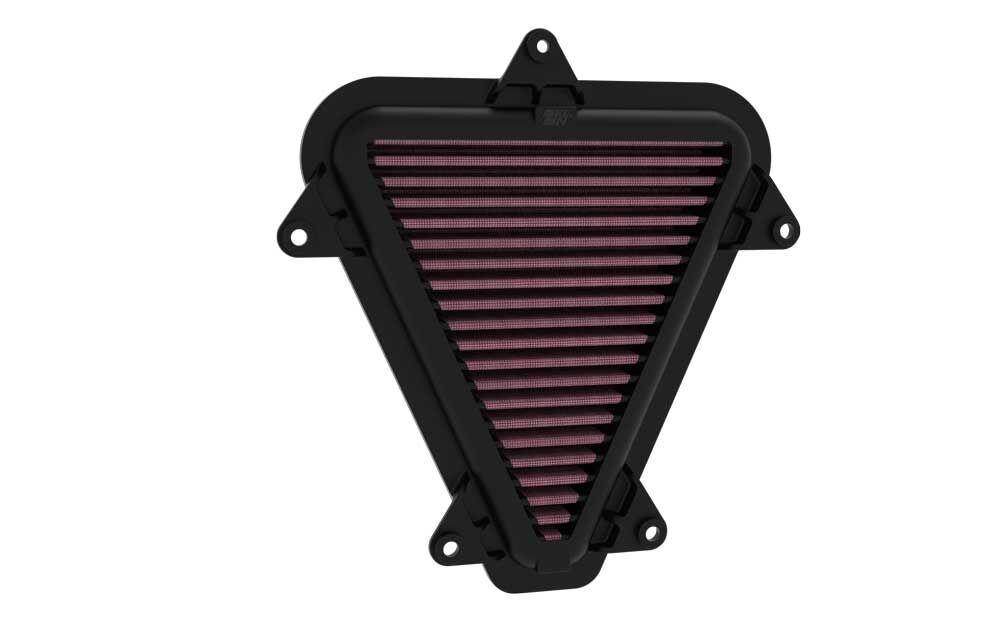 HA-7523 - K&N High Flow Air Filter For Honda CB 750 2023-2024 - Black/Red