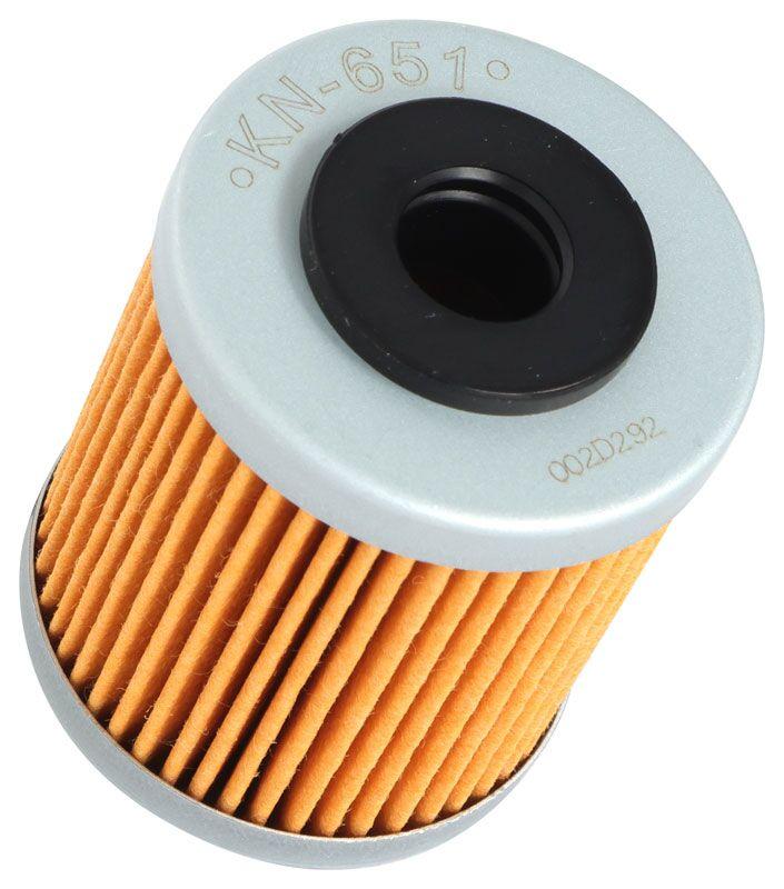 KN-651 - K&N Catridge Oil Filter For Husqvarna 701 Enduro 2016-2024 - Orange