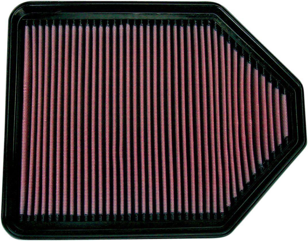 DU-1004 - K&N High Flow Air Filter For Ducati GT 1000 2006-2010 - Black/Red