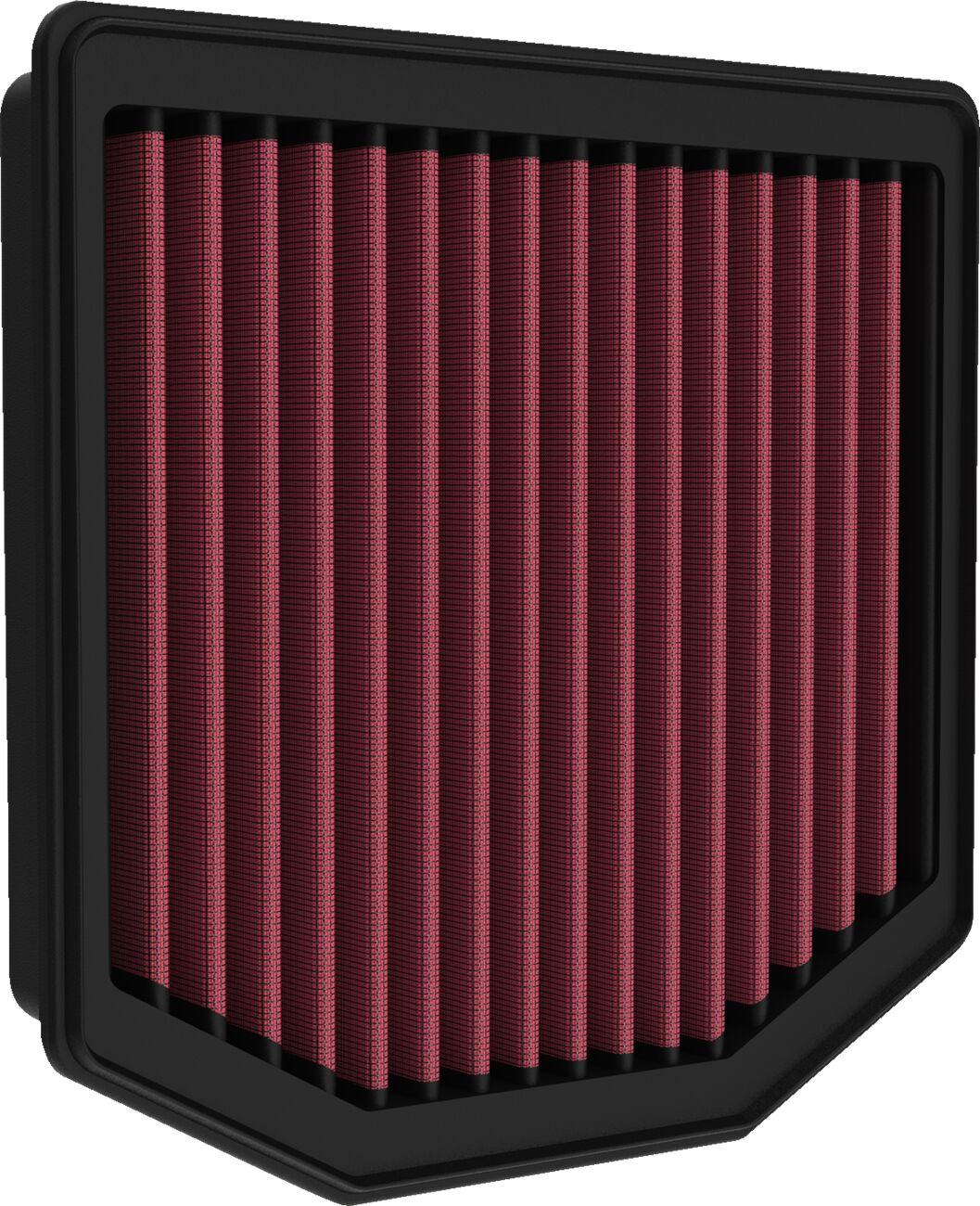 TB-9020 - K&N High Flow Air Filter For Triumph Tiger 850 2022-2024 - Black/Red