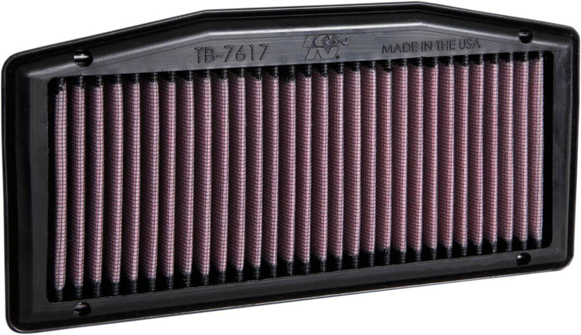 TB-7617 - K&N High Flow Air Filter For Triumph Street Triple 660S ABS 2021-2022