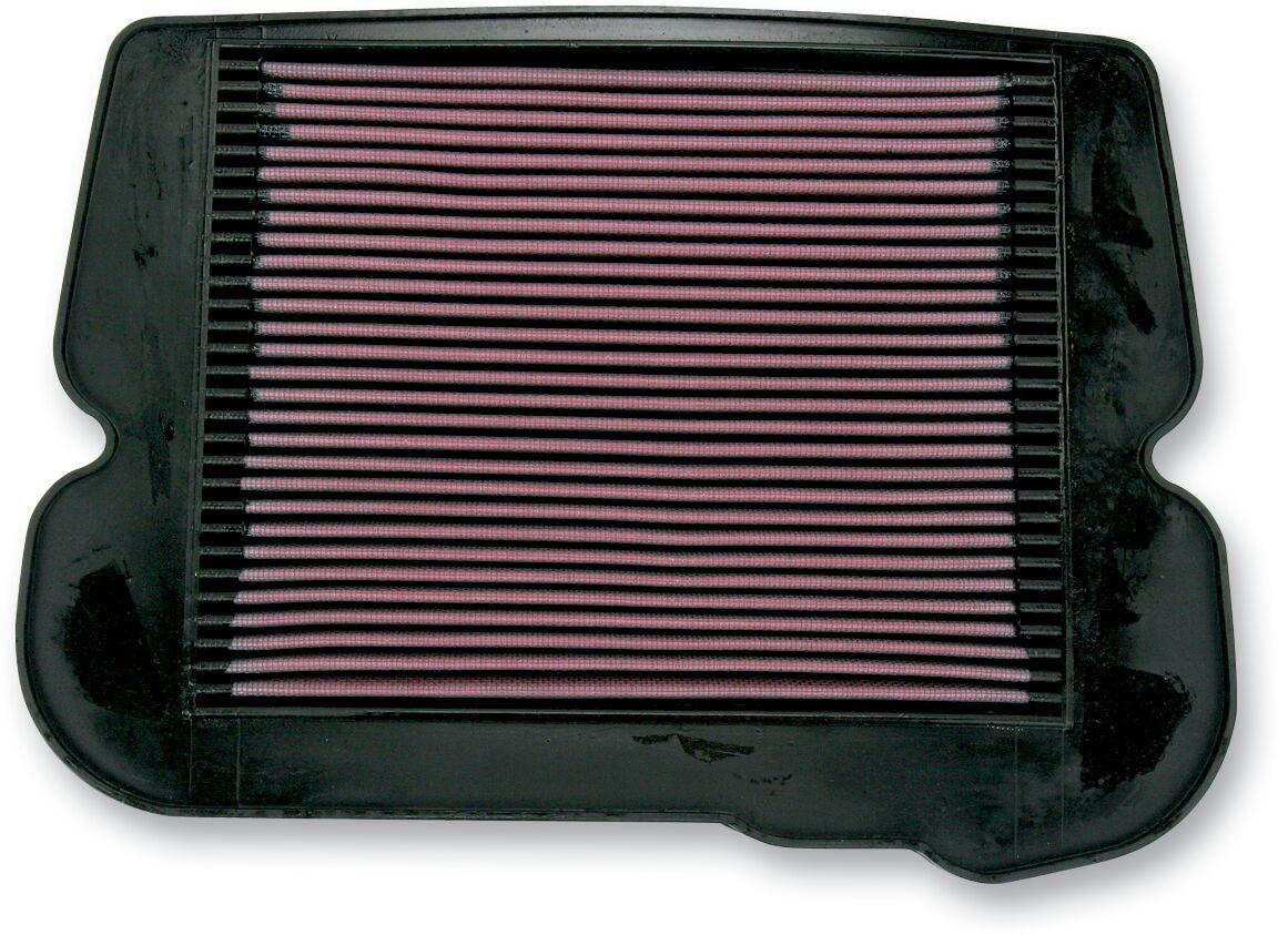 HA-8088 - K&N High Flow Air Filter For Honda GL 1500 1988-1990 - Black/Red