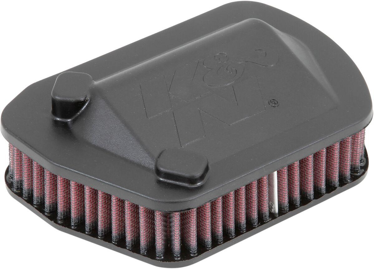 YA-9514 - K&N High Flow Air Filter For Yamaha SCR 950 2017-2021 - Black/Red