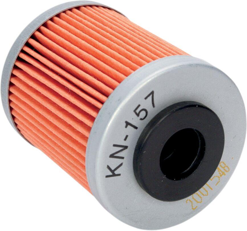 KN-157 - K&N Performance Oil Filter For KTM Duke 690 2008-2011 - Orange/Silver