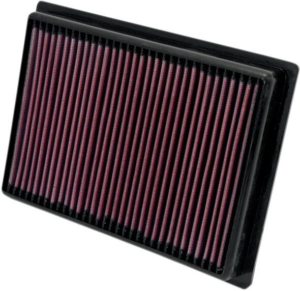 PL-5712 - K&N High Flow Air Filter For Polaris Ranger 1000 4X4 2015-2018 - Black/Red
