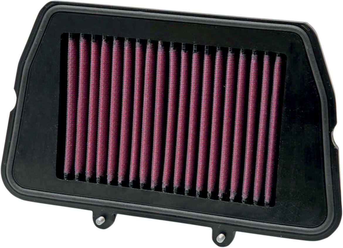 TB-8011 - K&N High Flow Air Filter For Triumph Tiger 800 2011-2014 - Black/Red