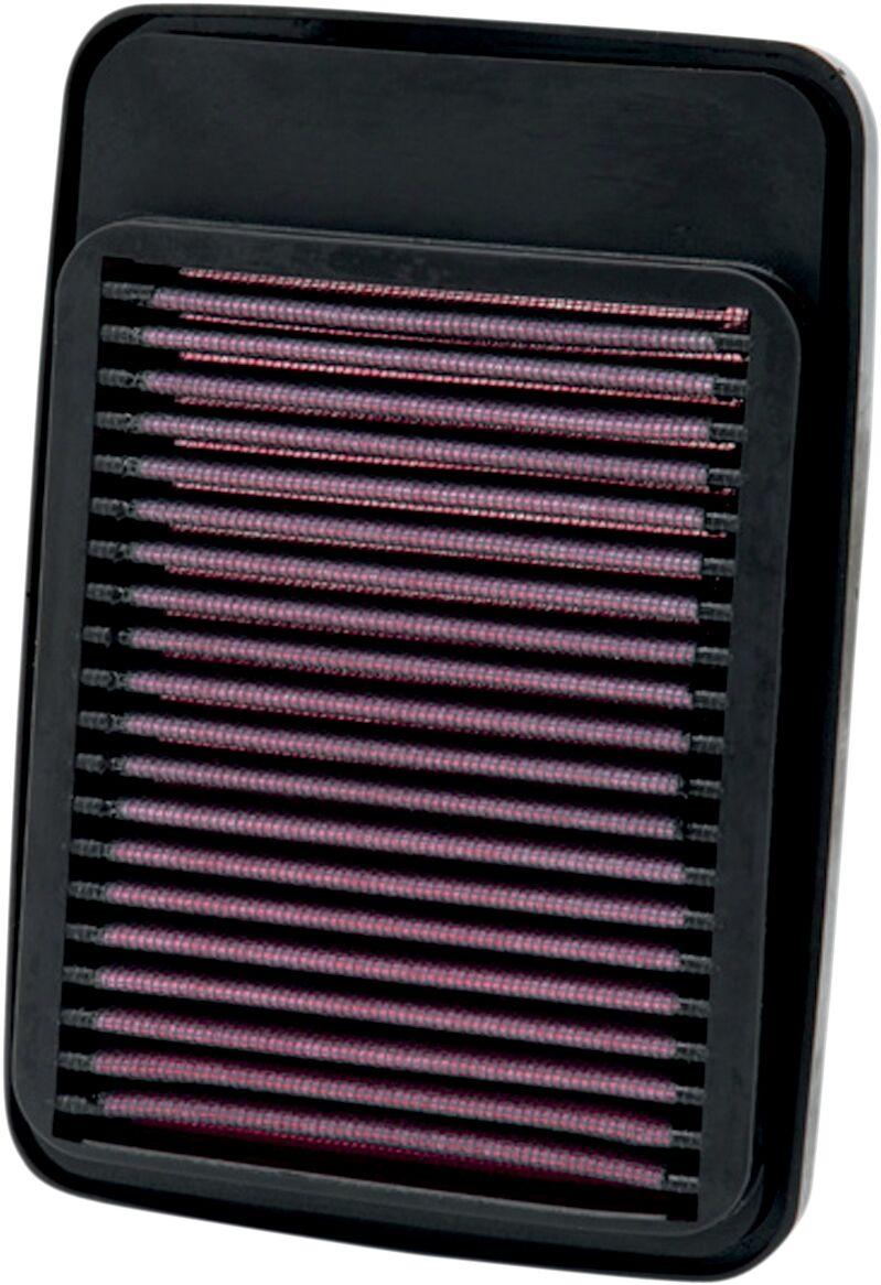 SU-6505 - K&N High Flow Air Filter For Suzuki GSF 1200 2006 - Black/Red