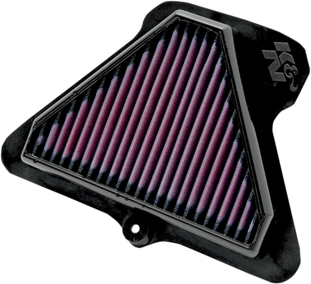 KA-1011 - K&N High Flow Air Filter For Kawasaki ZX-10 R 1000 2011-2015 - Black/Red