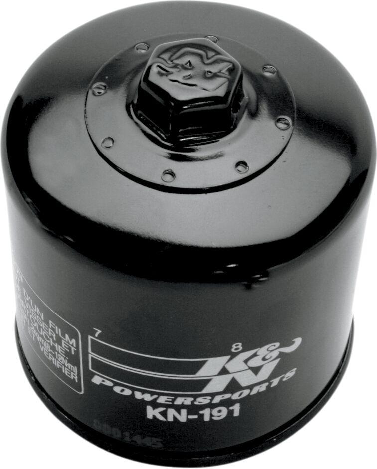 KN-191 - K&N Performance Oil Filter For Benelli 302S 2024 - Black