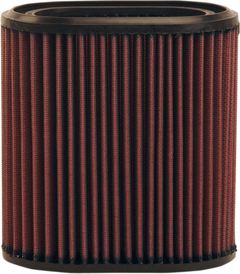 TB-2204 - K&N High Flow Air Filter For Triumph Rocket III 2300 2004-2018 - Black/Red