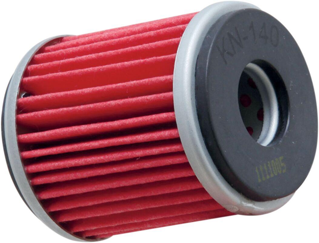 KN-140 - K&N Performance Oil Filter For Gas Gas EC250F 2012-2015 - Red/Silver