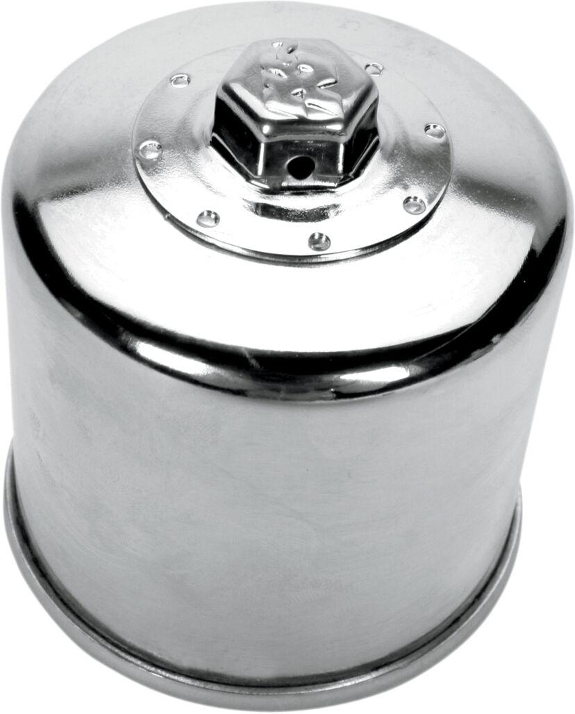 KN-138C - K&N Performance Oil Filter For Arctic Cat Textron 400 2X4 2007-2008 - Chrome