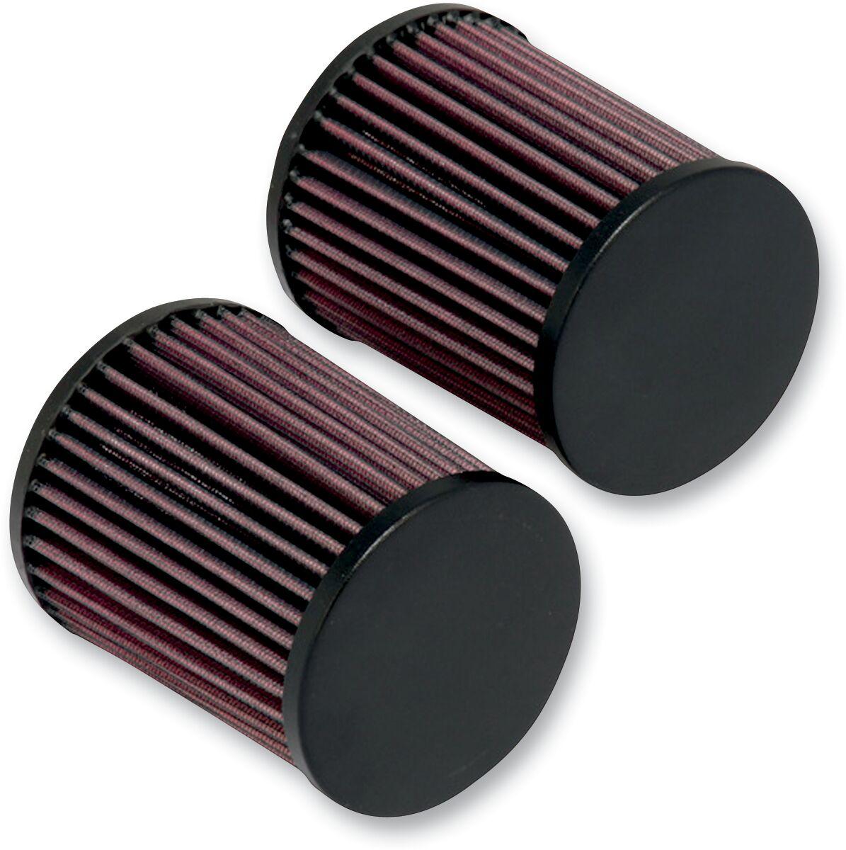 HA-1004 - K&N High Flow Air Filter For Honda CBR 1000 RR 2004-2007 - Black/Red
