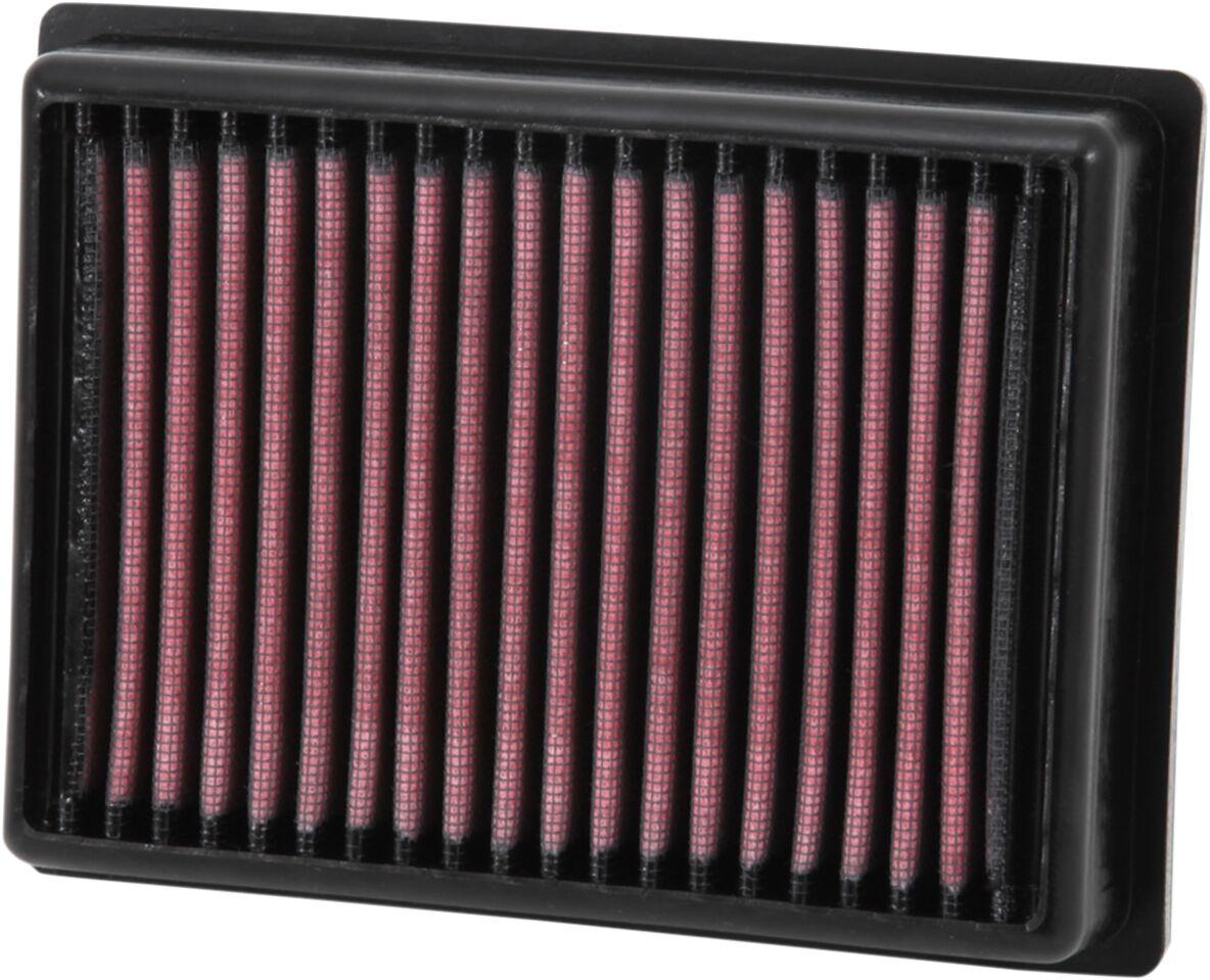 KT-1113 - K&N High Flow Air Filter For KTM AdVenture 1050 2015-2016 - Black/Red