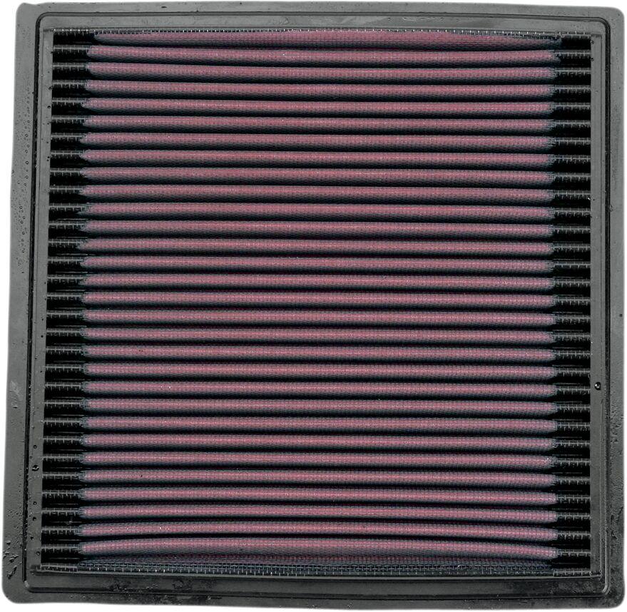 DU-0900 - K&N High Flow Air Filter For Ducati 851 1988-1992 - Black/Red