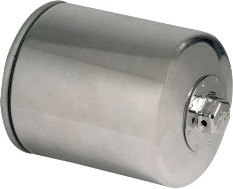 KN-170C - K&N Performance Oil Filter For Harley Davidson FLHR 1340 1994-1998 - Chrome