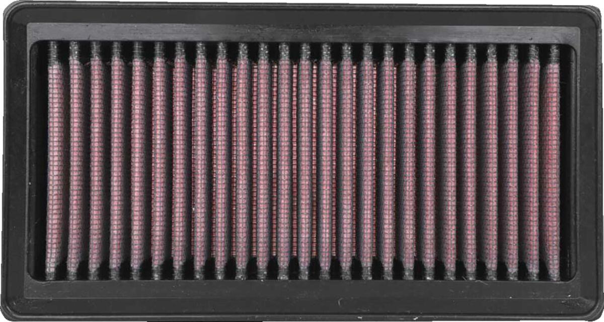 TB-1219 - K&N High Flow Air Filter For Triumph Scrambler 1200 XC 2019-2020 - Black/Red