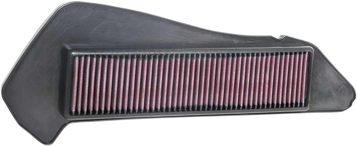 YA-2918 - K&N High Flow Air Filter For Yamaha CZD 300 A 2017-2022 - Black/Red