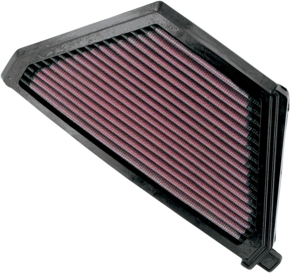KA-5096 - K&N High Flow Air Filter For Kawasaki EN 500 1996-2002 - Black/Red