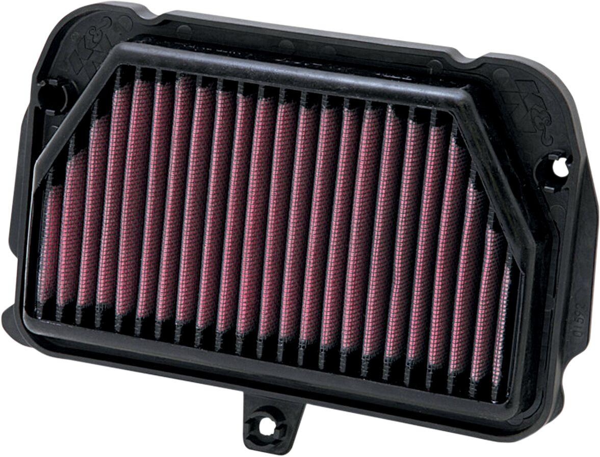 AL-1010 - K&N High Flow Air Filter For Aprilia RSV4 1000 2009-2013 - Black/Red