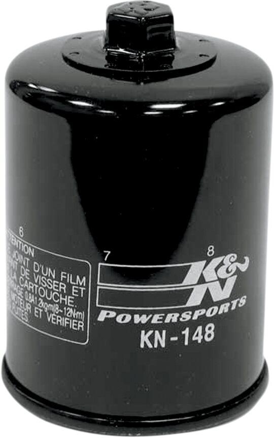 KN-148 - K&N Performance Oil Filter For TGB BLADE 425 2X4 2008-2011 - Black