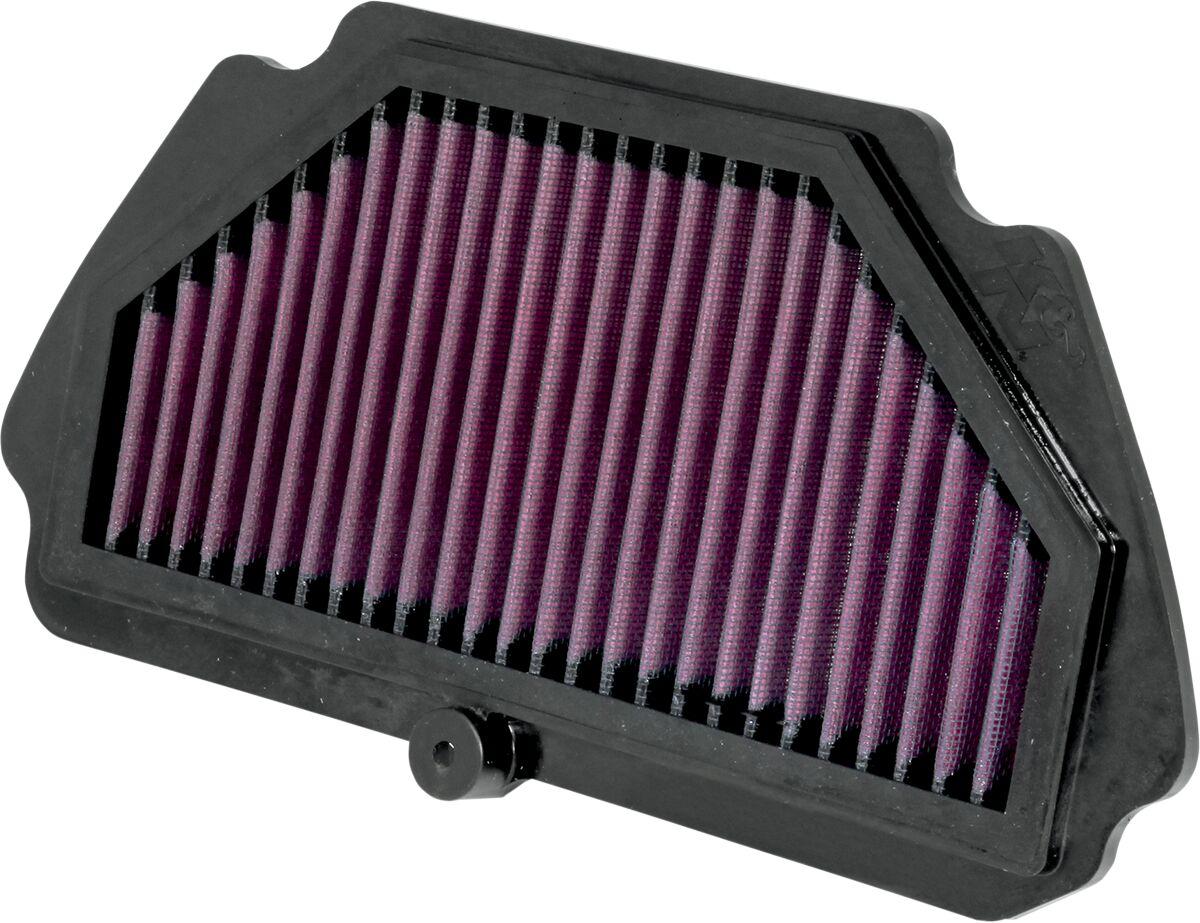 KA-6009R - K&N Race Spec High Flow Air Filter For Kawasaki ZX-6 R 600 2009-2012 - Black/Red