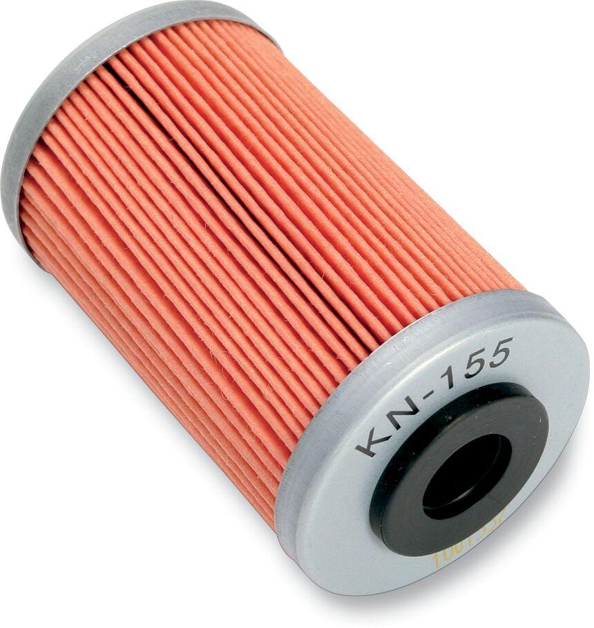 KN-155 - K&N Performance Oil Filter For Husqvarna 701 Enduro 2016-2024 - Orange/Silver