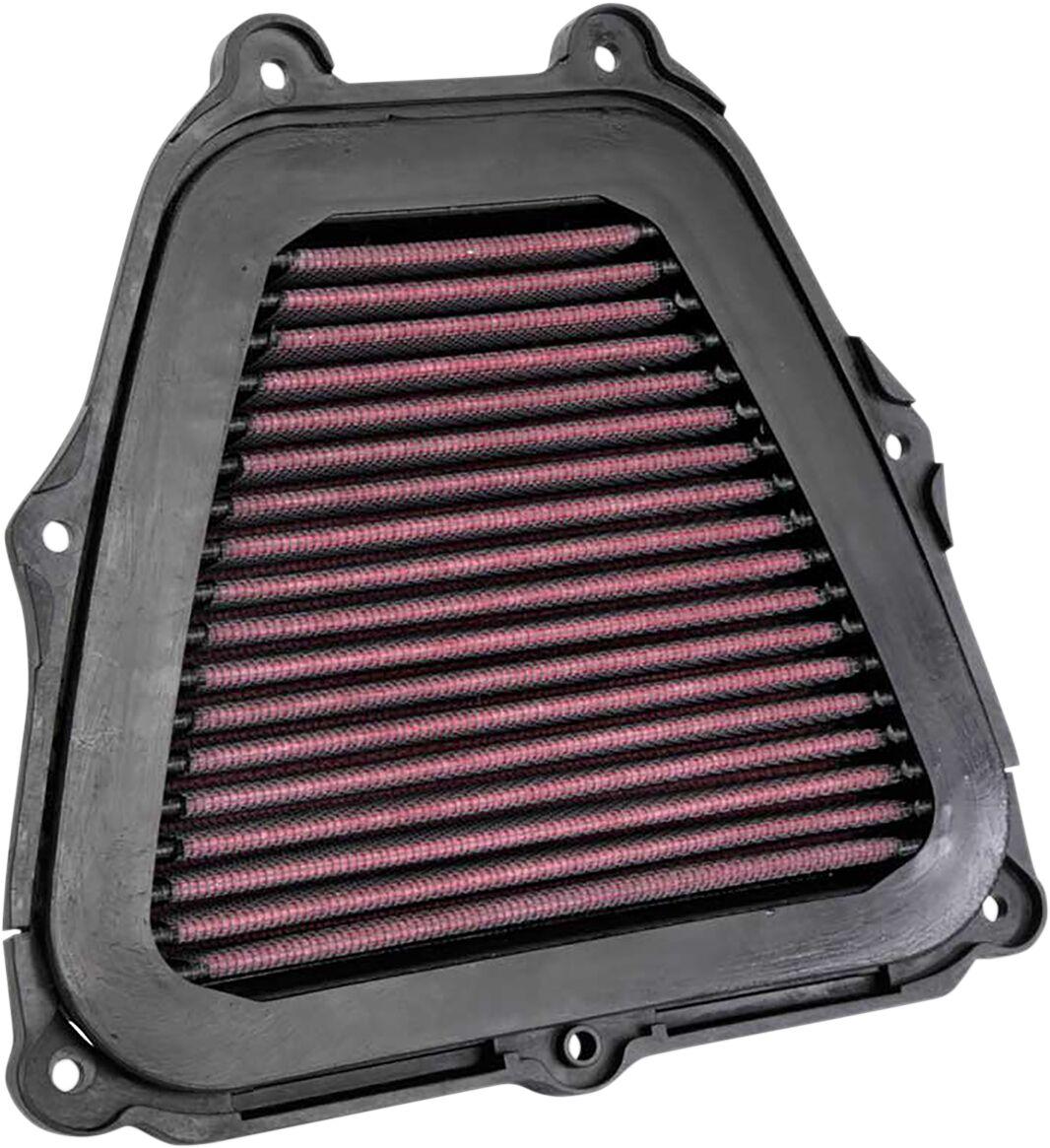YA-4518XD - K&N Xstream High Flow Air Filter For Yamaha YZF250 2019-2023 - Black/Red