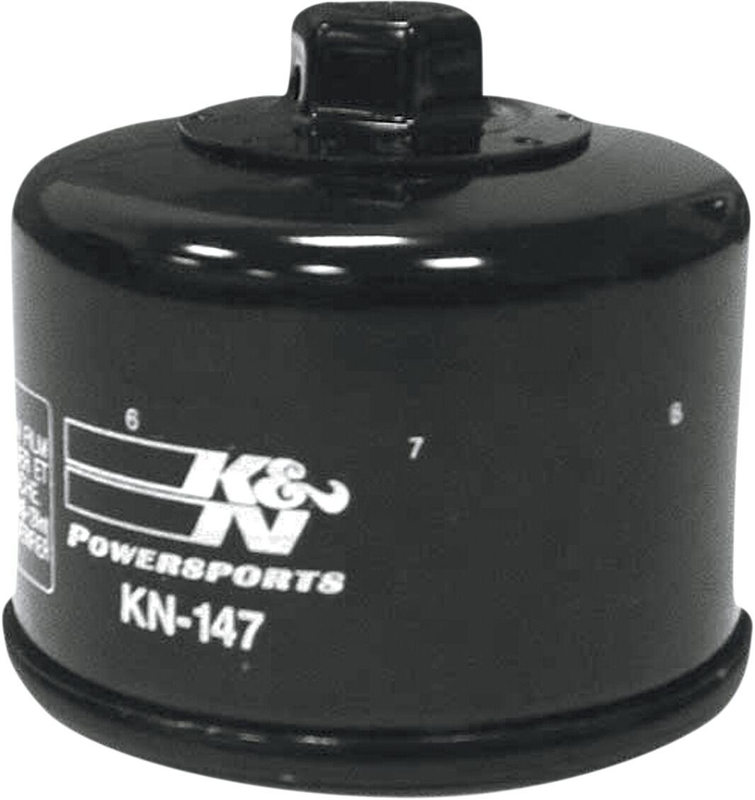 KN-147 - K&N Performance Oil Filter For Arctic Cat Bearcat 7000 2017 - Black