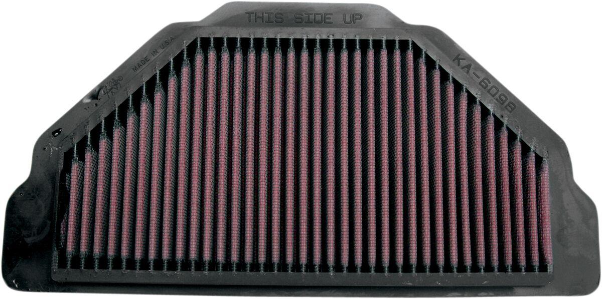 KA-6098 - K&N High Flow Air Filter For Kawasaki ZX-6 600 2002