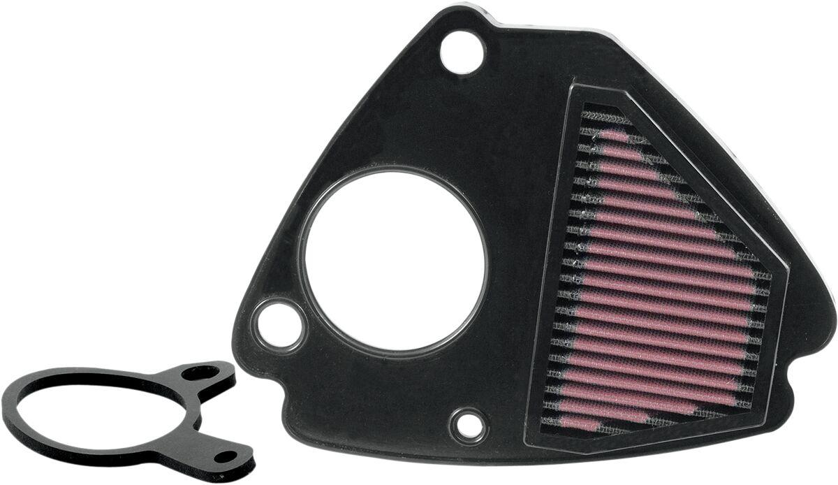 HA-6199 - K&N High Flow Air Filter For Honda VT 600 C 1999-2000 - Black/Red
