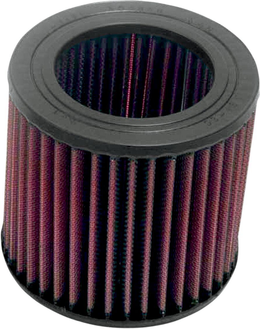 BM-0200 - K&N High Flow Air Filter For BMW R 100 1981-1984 - Black/Red