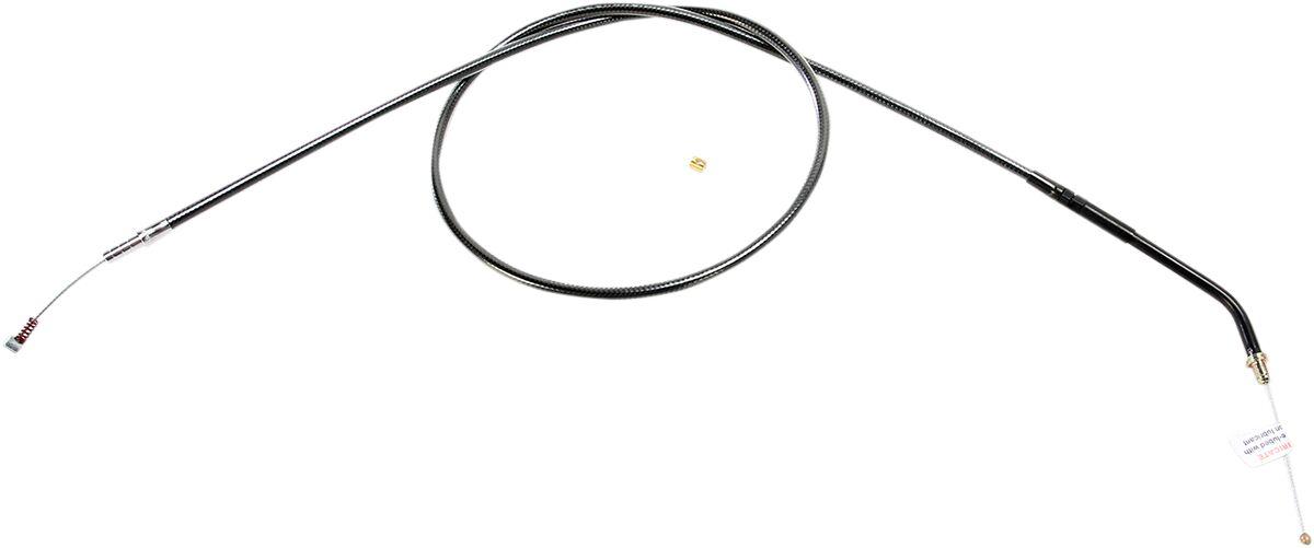 44368 - Magnum Shielding Pearl Braided Throttle/Idle Cable For Harley Davidson XL 1200 C 2007-2020 96 cm (37-7/8") - Black