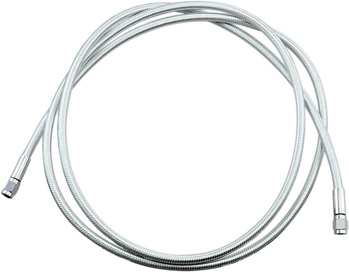 AS3576 - Magnum Shielding Braided Universal ABS Brake Hose 193 cm (76") - Chrome/Sterling Chromite® II
