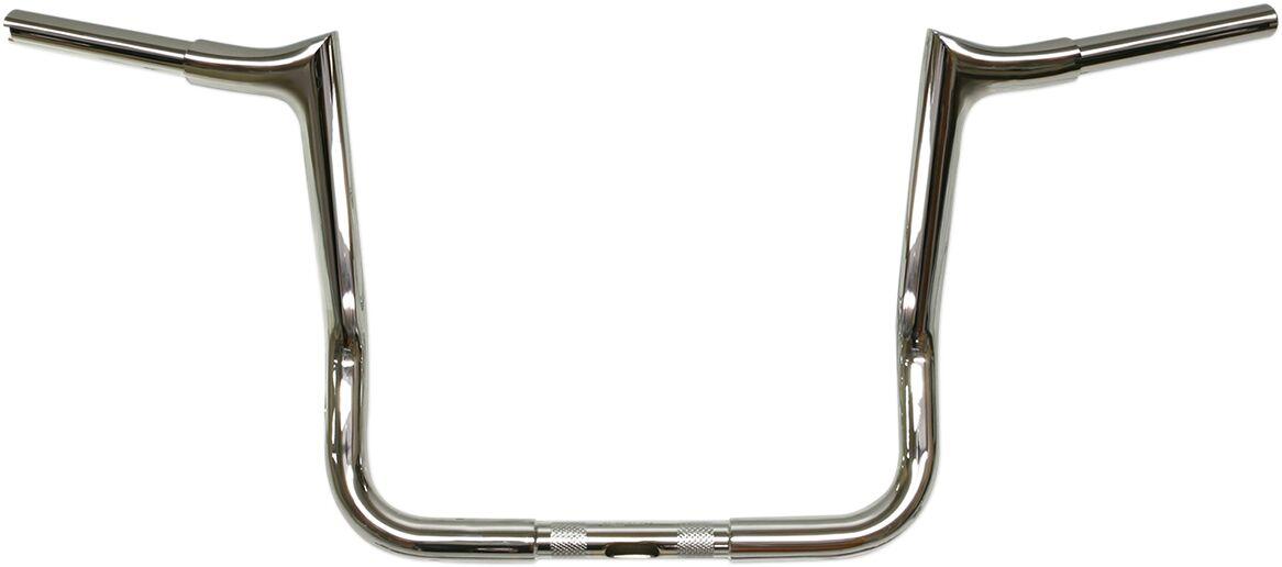 3HB-0410 - Magnum Shielding 1-1/4" Viking Handlebar For Harley Davidson FLH 1868 2021 25.5 cm (10") - Chrome