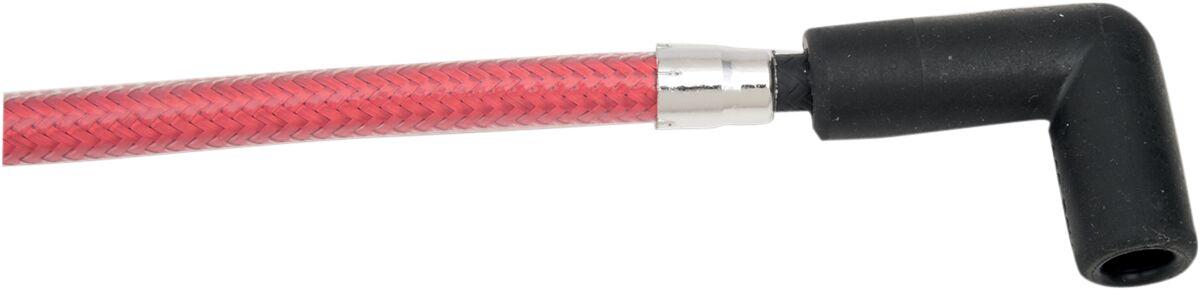 3043T - Magnum Shielding Braided Spark Plug Wire For Harley Davidson XL 1200 C 2007-2020 - Red