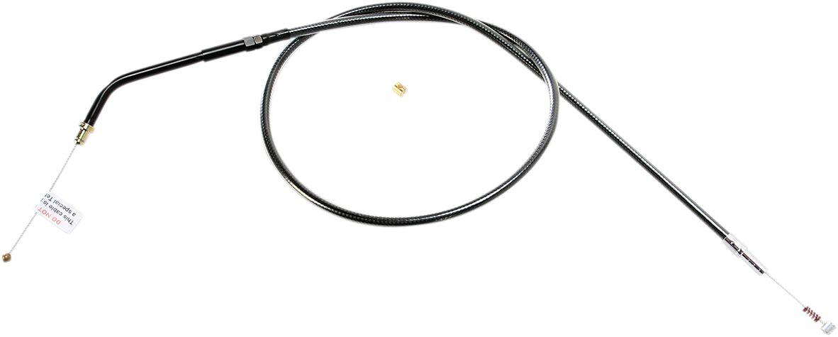 44362 - Magnum Shielding Pearl Braided Throttle/Idle Cable For Harley Davidson XL 1200 C 2007-2020 81 cm (31-7/8") - Black