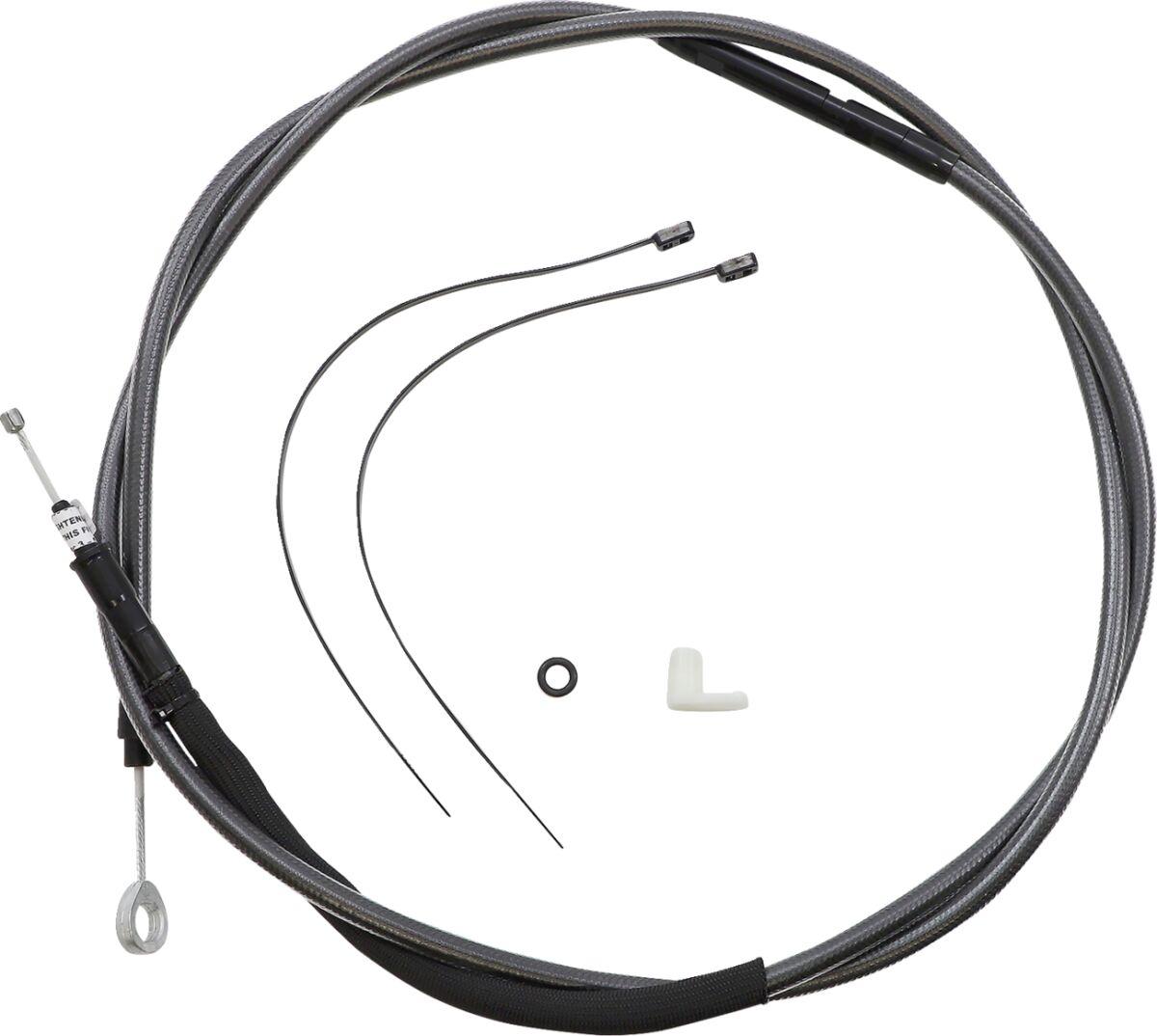 4871003 - Magnum Shielding Pearl Designer Handlebar Cable Install Kit For Harley Davidson FLHR 1750 2021-2022 45.5 - 51cm (18" - 20") - Black