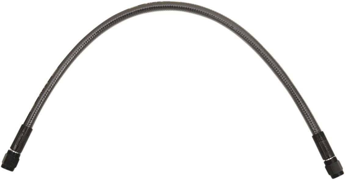 AS4515 - Magnum Shielding Braided Universal ABS Brake Hose 38 cm (15") - Black/Black Pearl