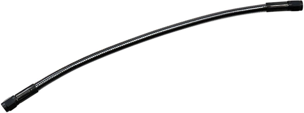 AS4512 - Magnum Shielding Braided Universal ABS Brake Hose 30.5 cm (12") - Black/Black Pearl
