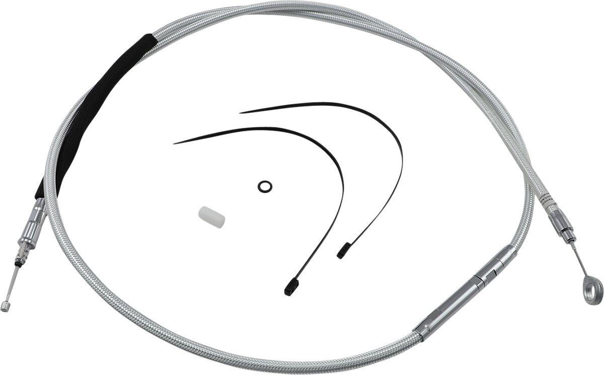 3223HE - Magnum Shielding Sterling Chromite II Clutch Cable For Harley Davidson FLHR 1584 2007-2008 160 cm (62-15/16") - Chrome